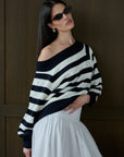 Navy/White