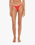 Fiery Red/Off White