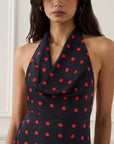 Navy/Crimson