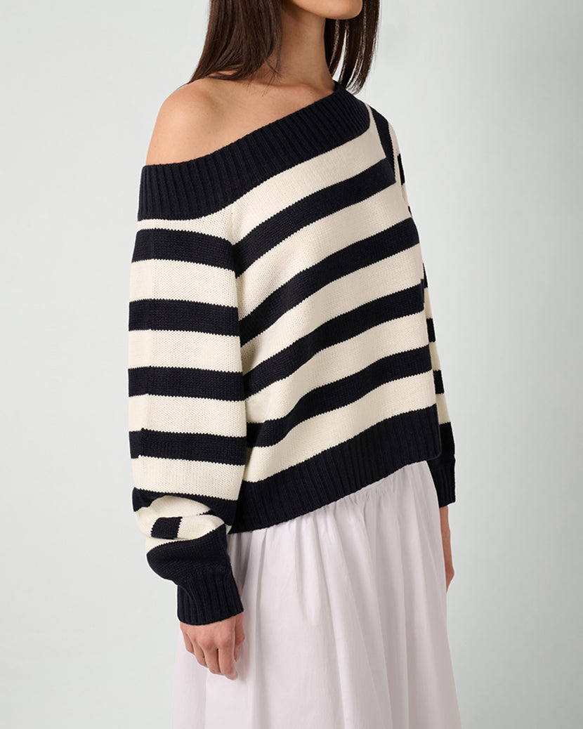 Navy/White