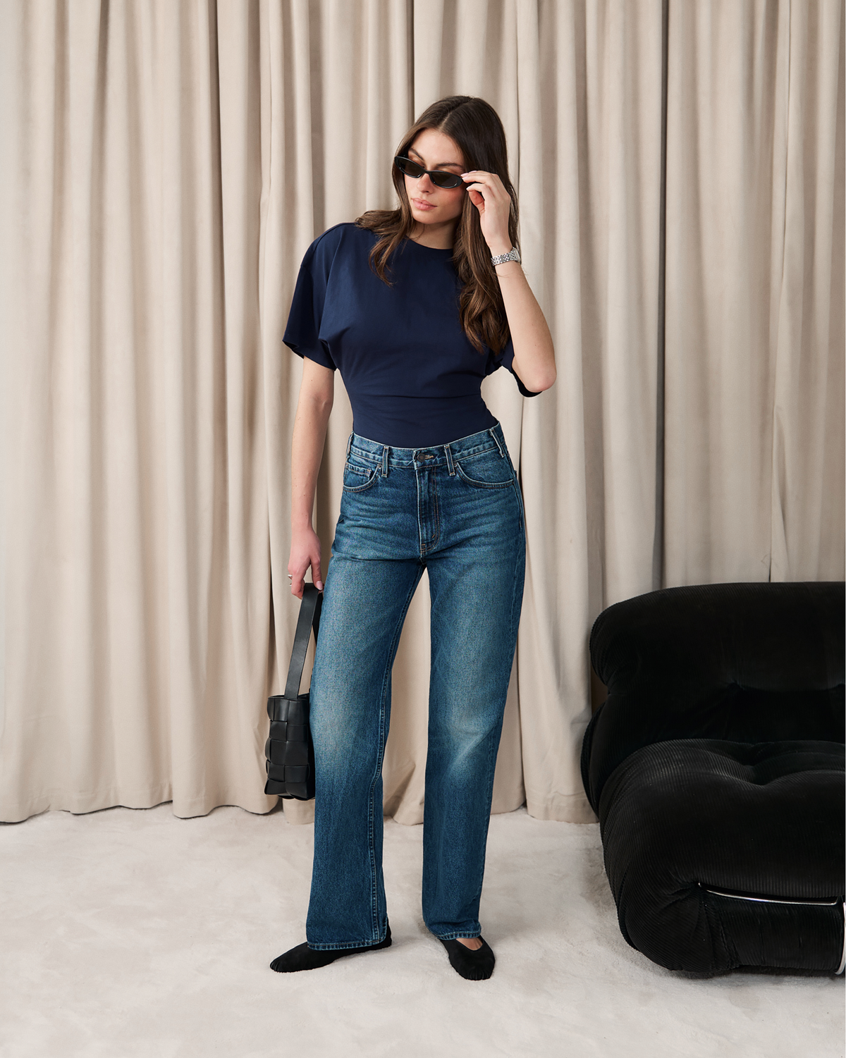 [Dark Navy] - Model