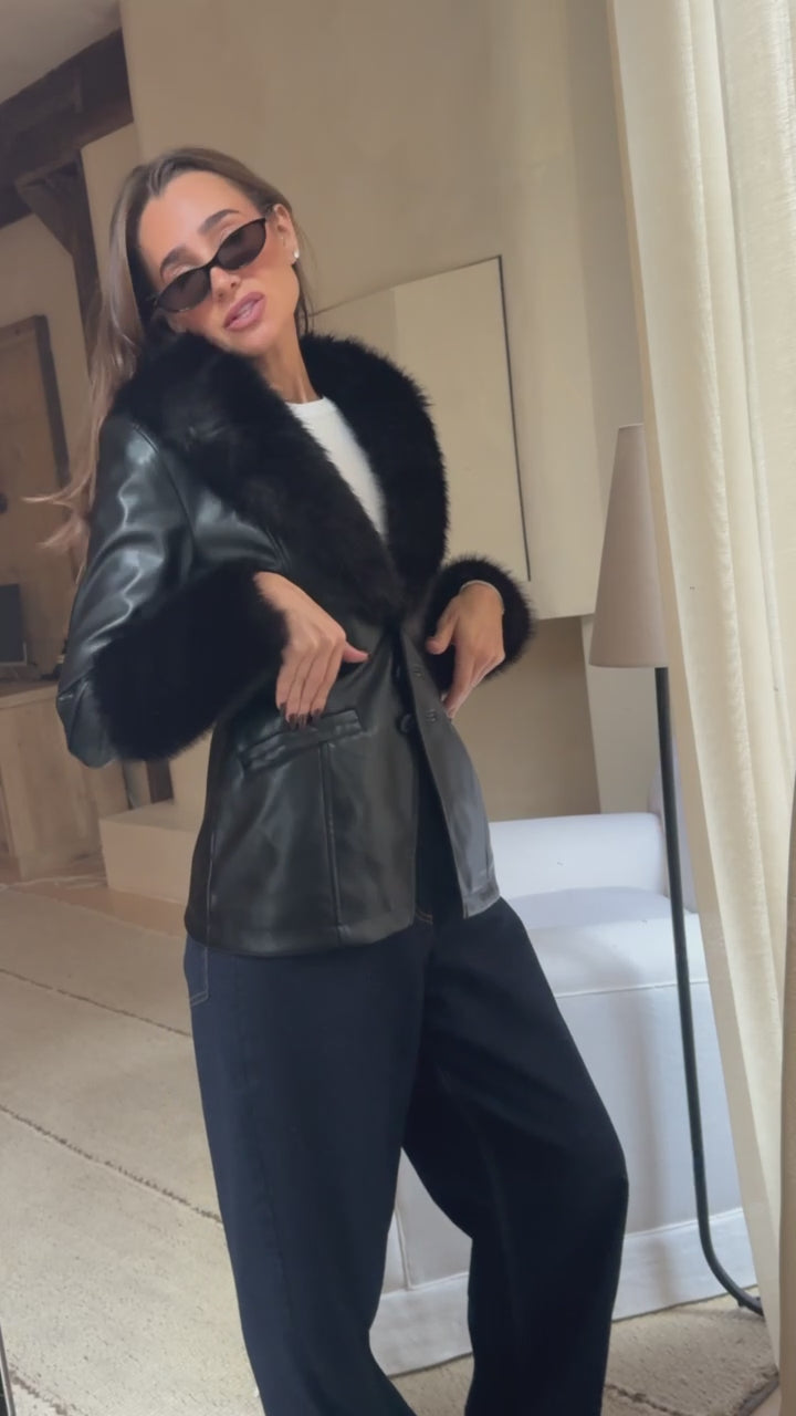 Fur Collar Jacket